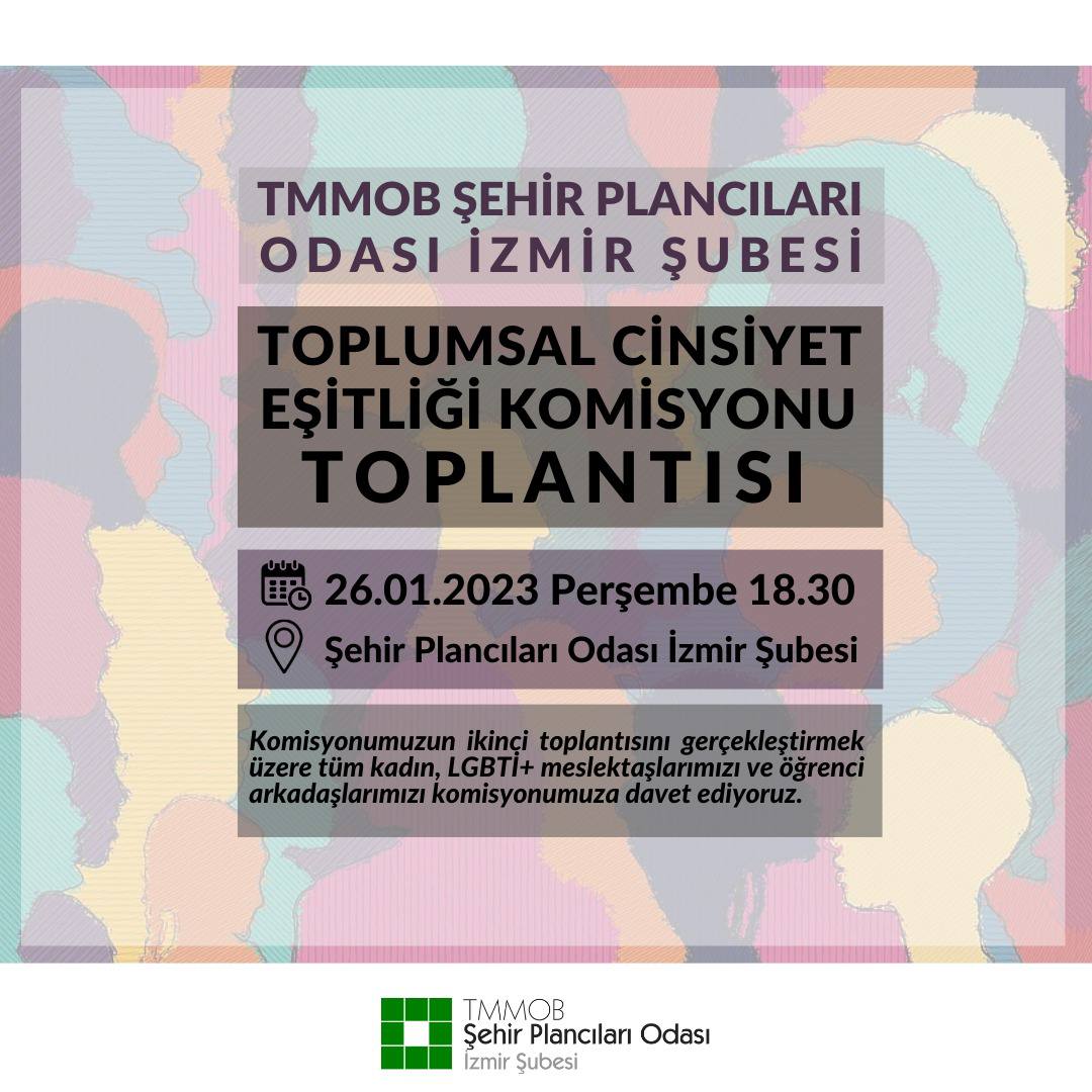 TOPLUMSAL CİNSİYET EŞİTLİĞİ KOMİSYONU 2. KEZ TOPLANIYOR