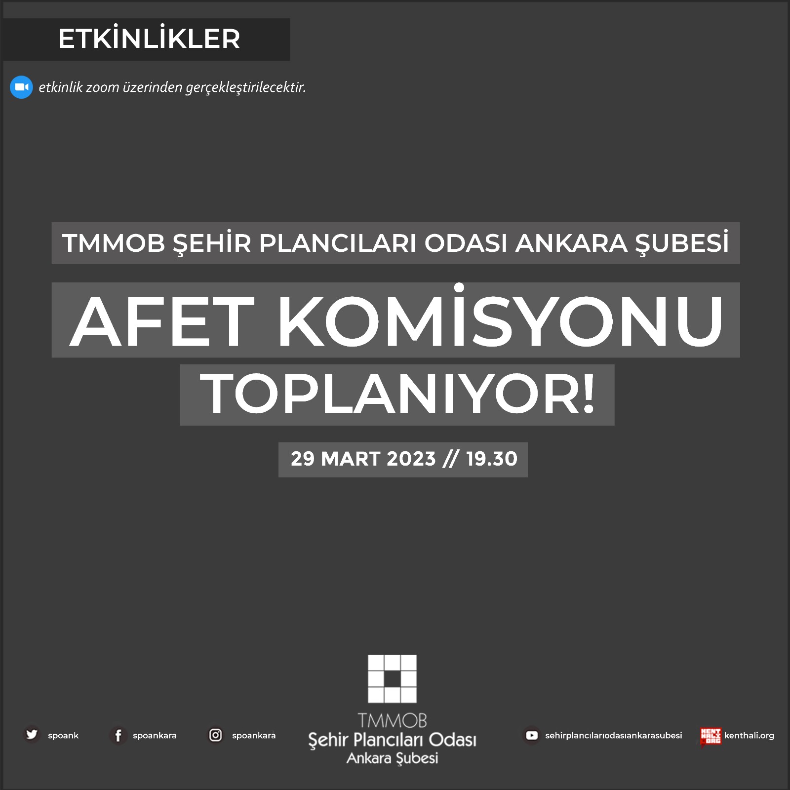 AFET KOMİSYONU TOPLANTISI
