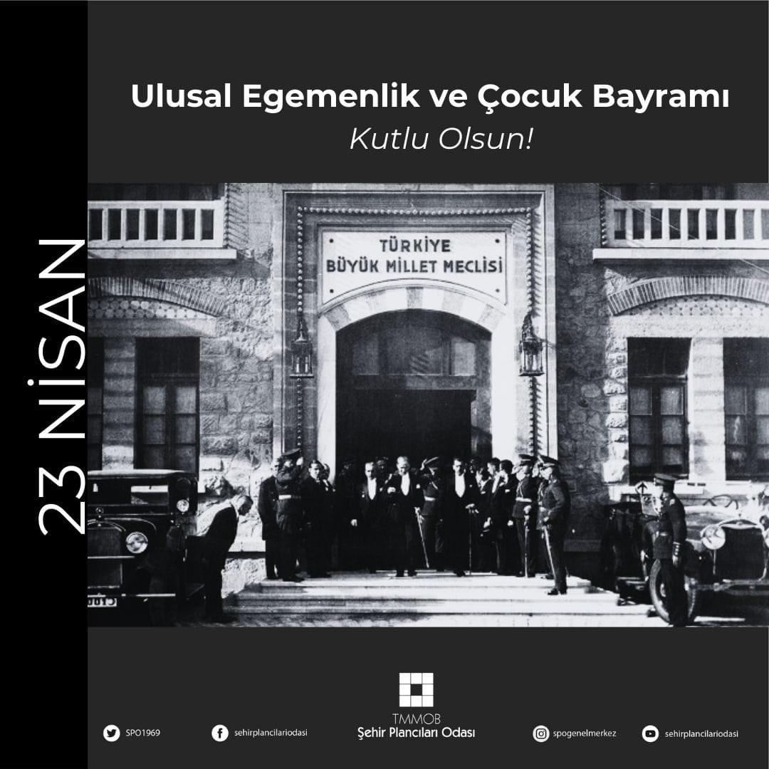 23 NİSAN ULUSAL EGEMENLİK VE ÇOCUK BAYRAMI KUTLU OLSUN!