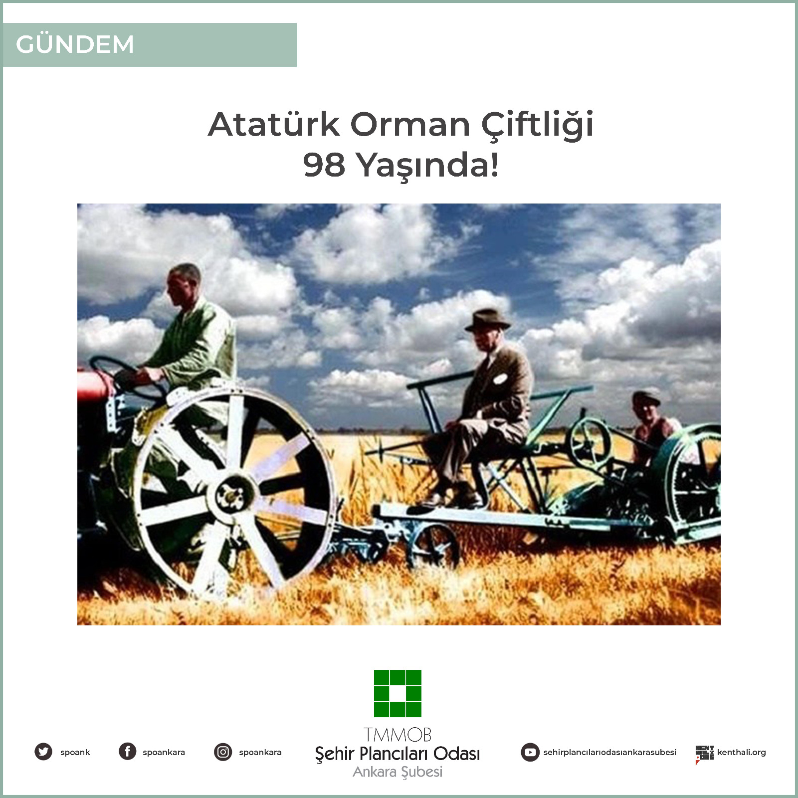 AOÇ 98 YAŞINDA