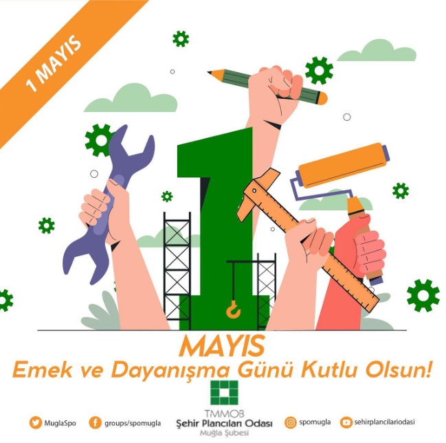 1 MAYIS EMEK VE DAYANIŞMA GÜNÜ KUTLU OLSUN!