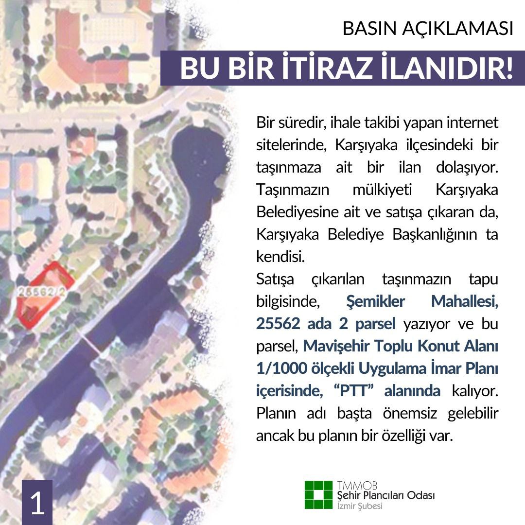 BU BİR İTİRAZ İLANIDIR!