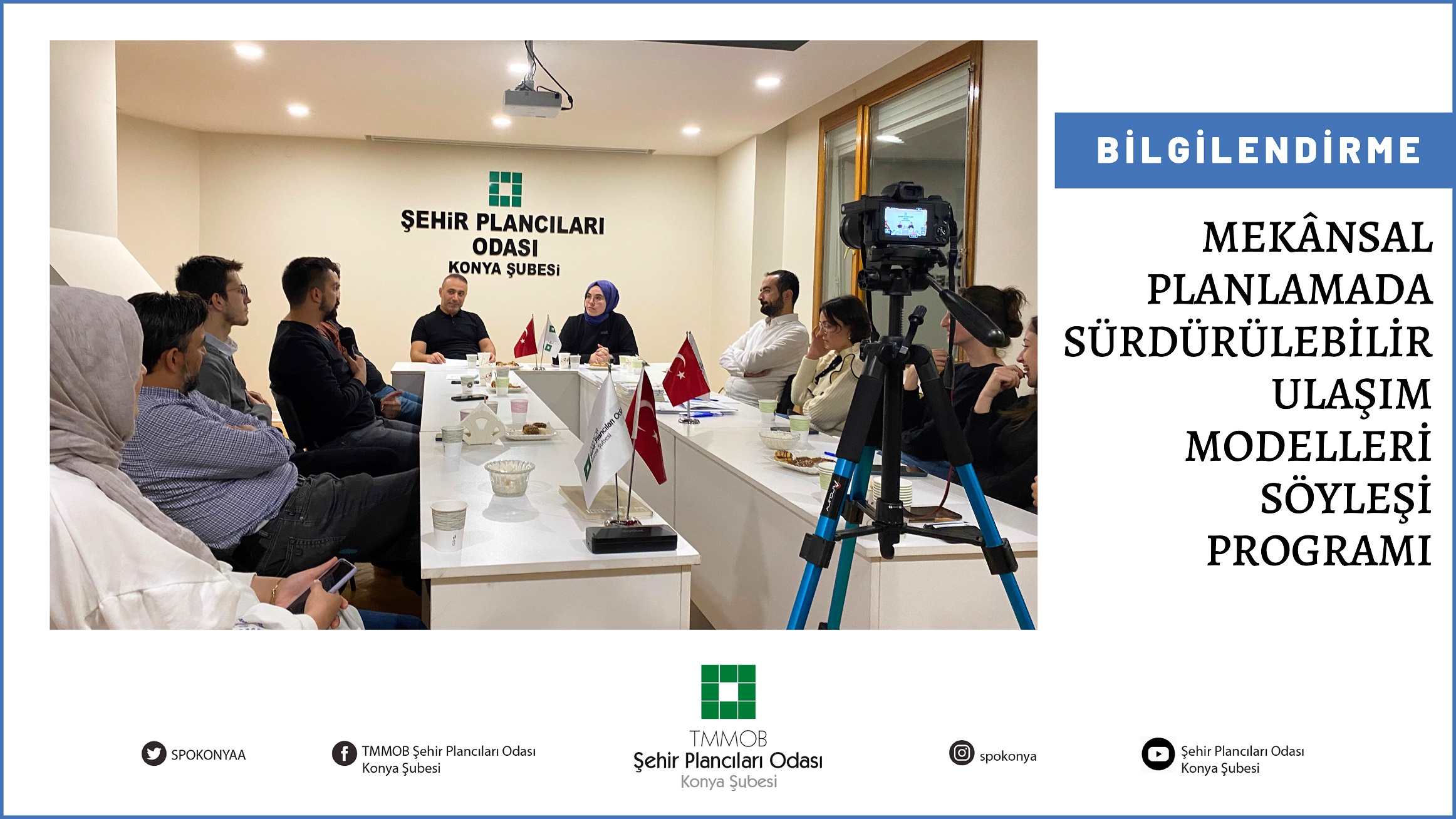 MEKÂNSAL PLANLAMADA SÜRDÜRÜLEBİLİR ULAŞIM MODELLERİ SÖYLEŞİ PROGRAMI