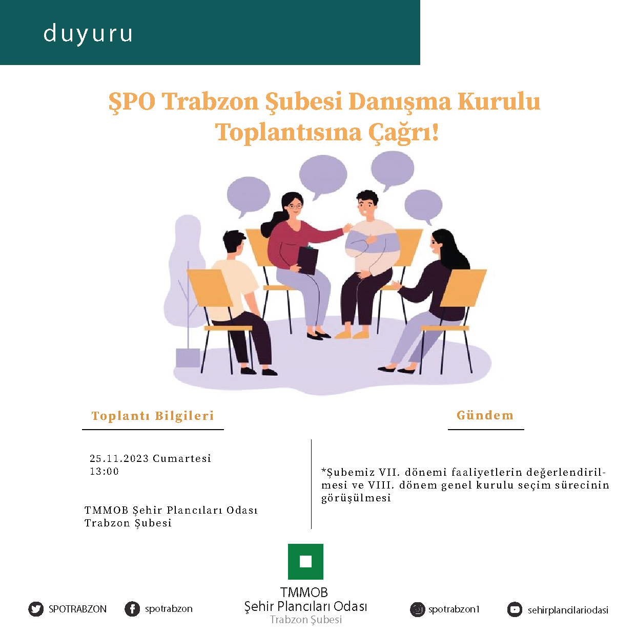  ŞUBEMİZ VII. DÖNEMİ II. DANIŞMA KURULU TOPLANTISI 