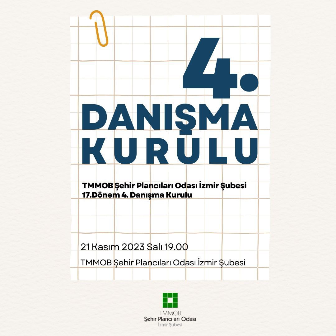 ÇAĞRI: DANIŞMA KURULU TOPLANTISI