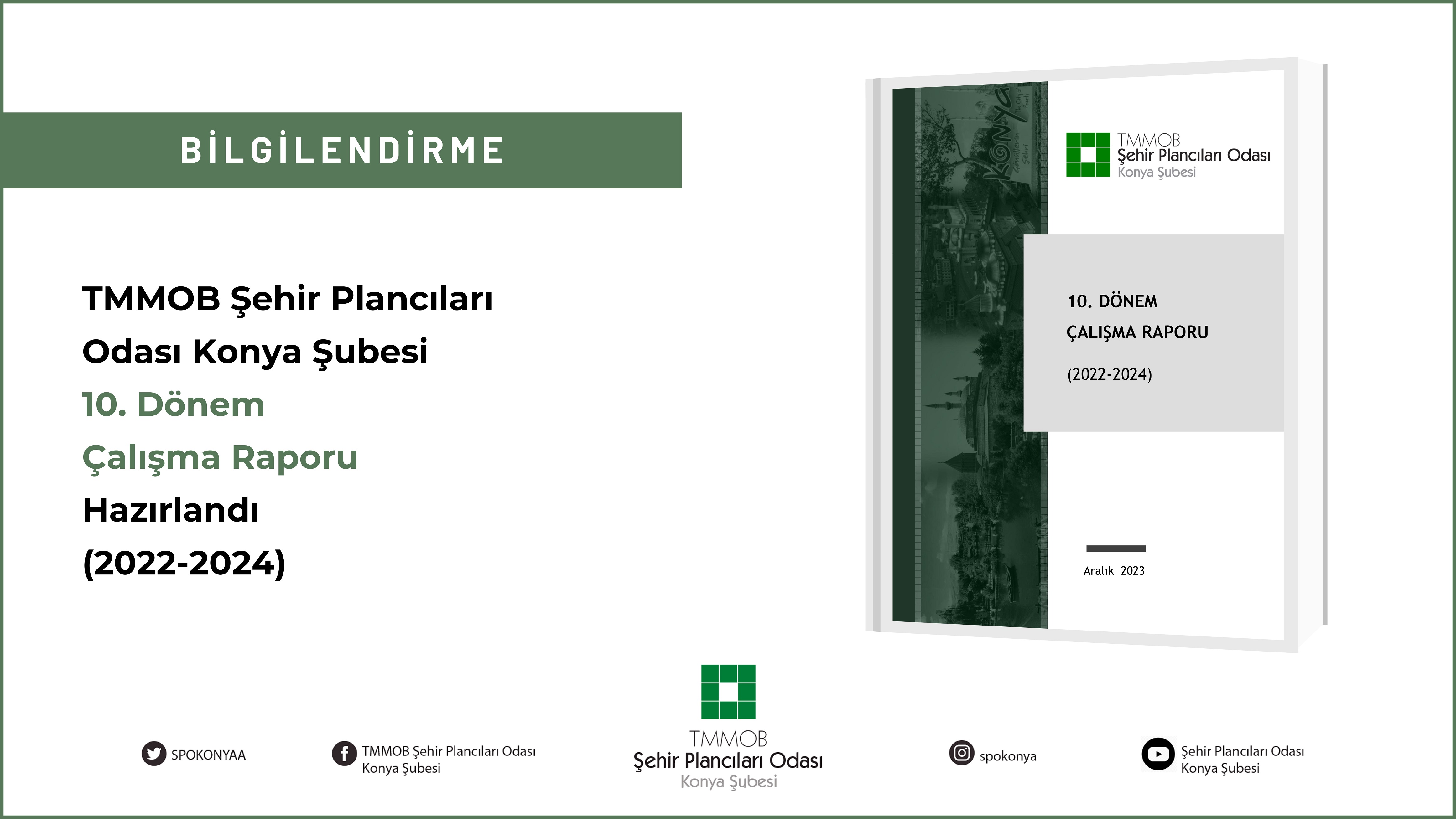 ŞUBEMİZ 10. DÖNEM ÇALIŞMA RAPORU