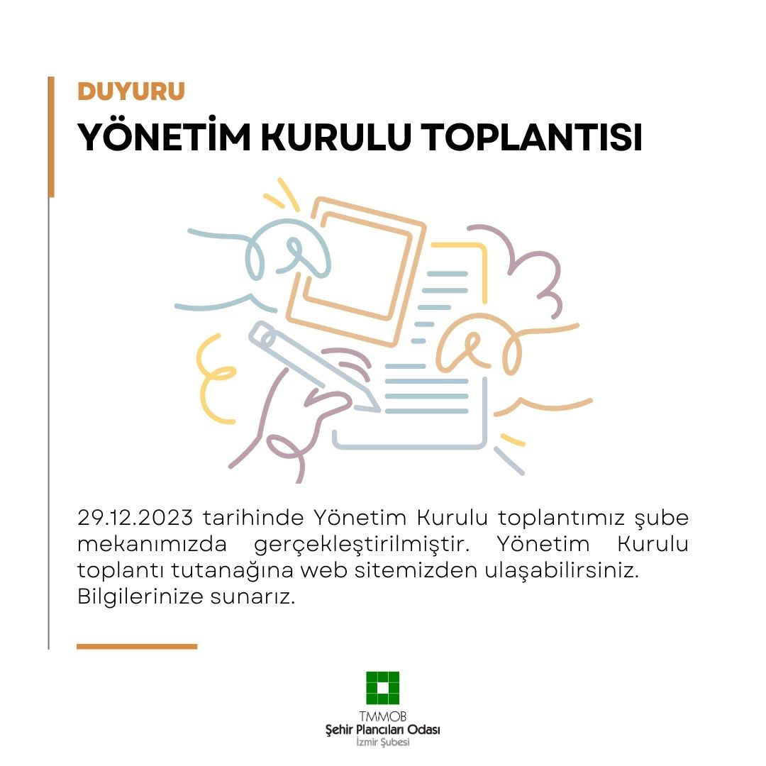 ŞUBEMİZ 18. DÖNEM YÖNETİM KURULU TOPLANDI