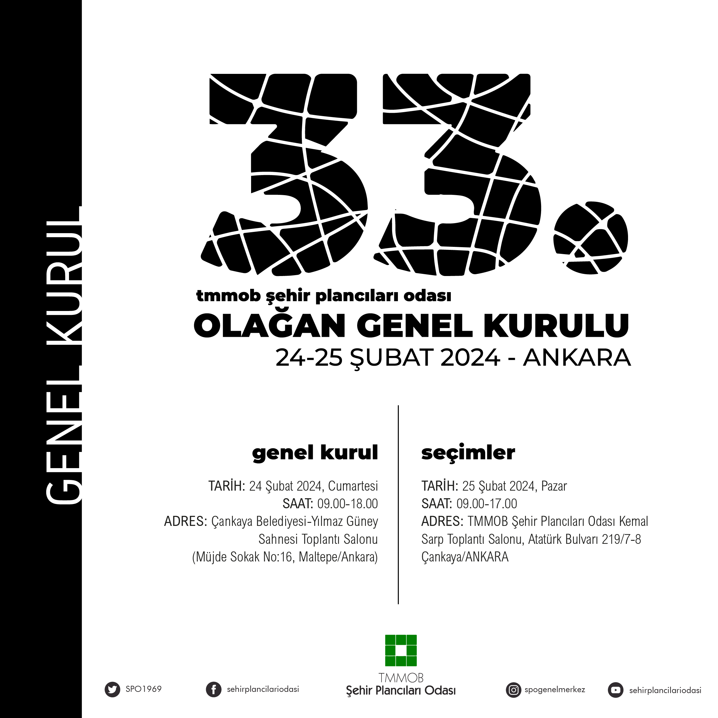 33. DÖNEM OLAĞAN GENEL KURULU (24-25 ŞUBAT 2024)