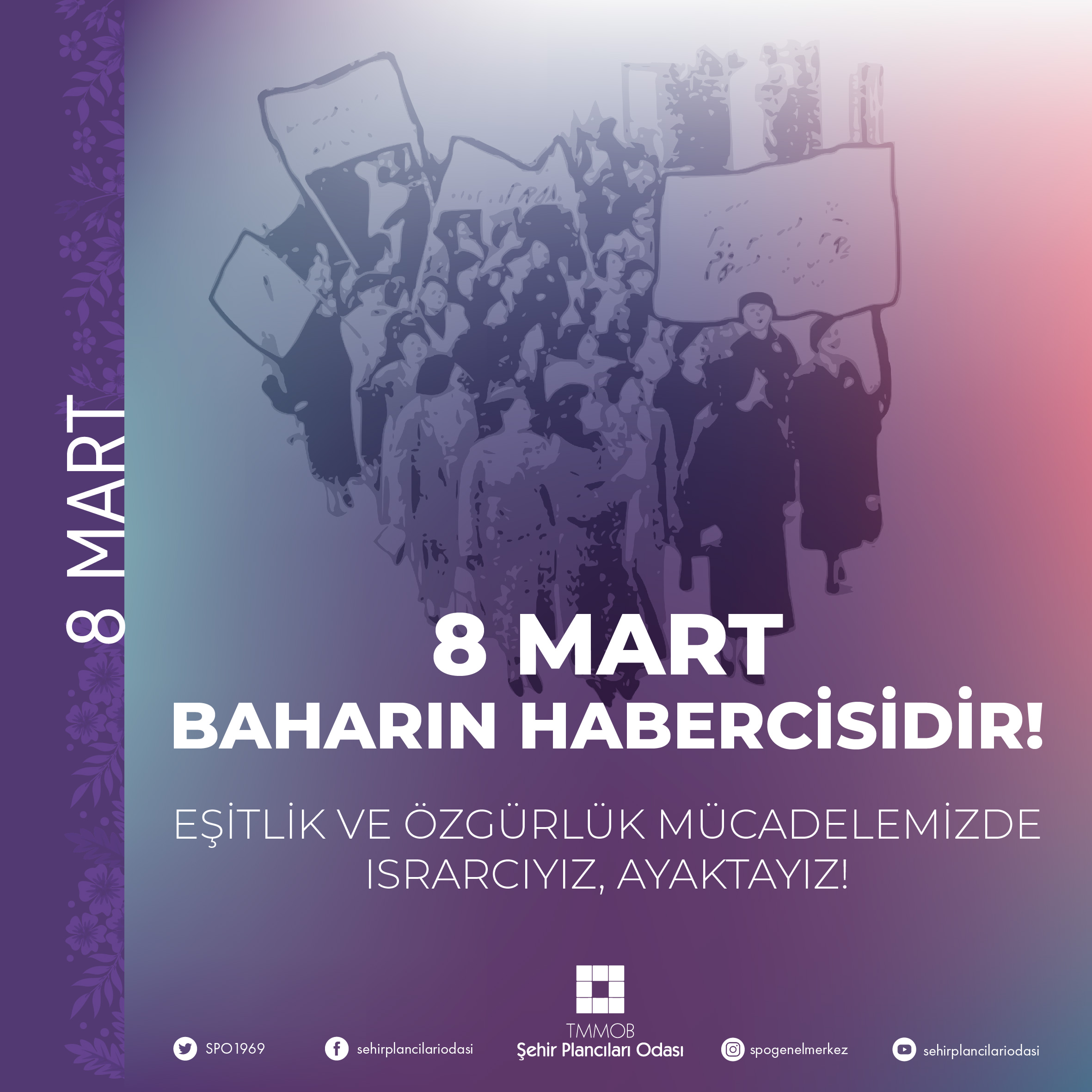 8 MART BAHARIN HABERCİSİDİR!
