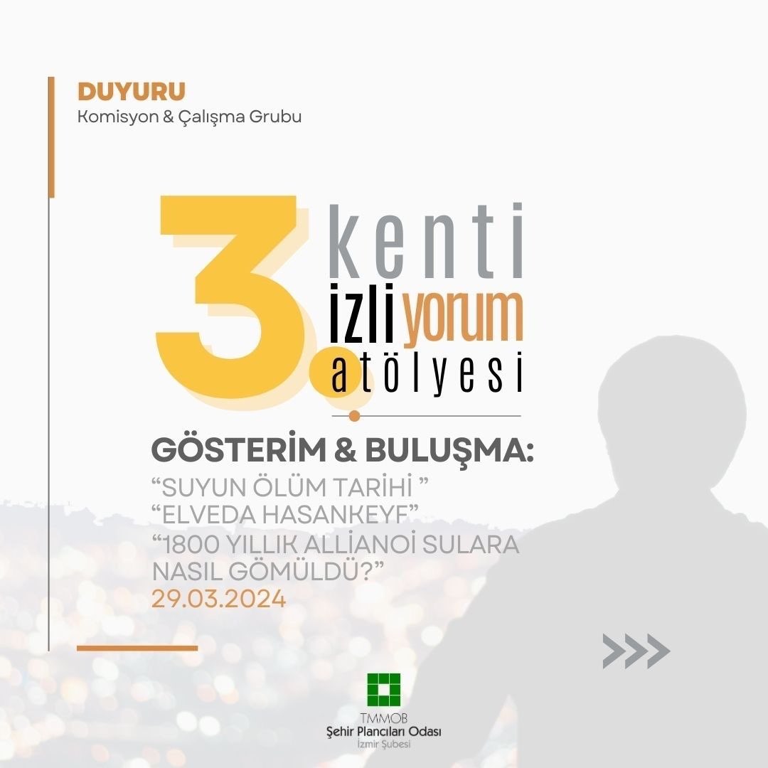 KENTİ İZLİ'YORUM ATÖLYESİ DEVAM EDİYOR! 