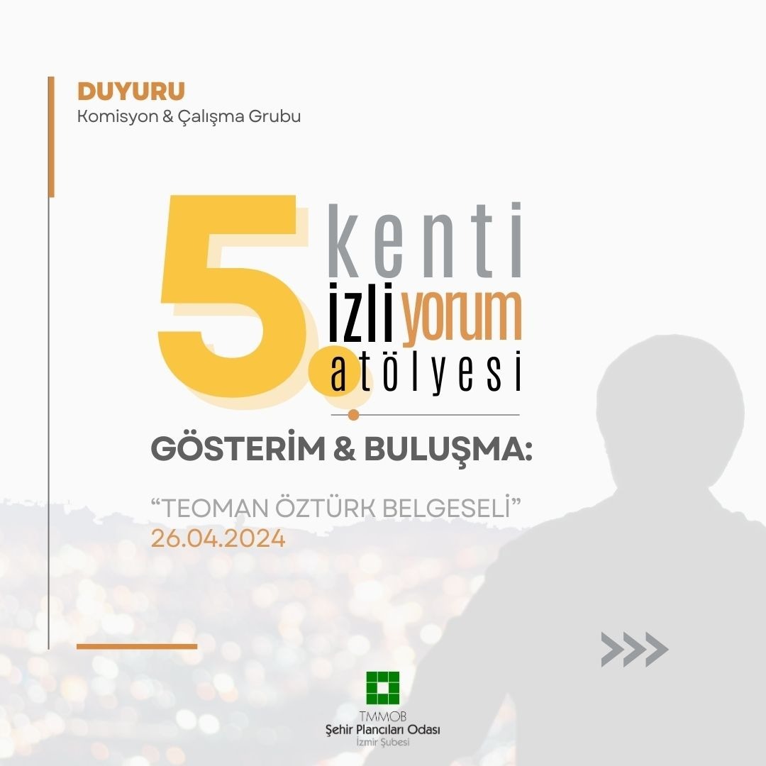 KENTİ İZLİ'YORUM ATÖLYESİ DEVAM EDİYOR! 