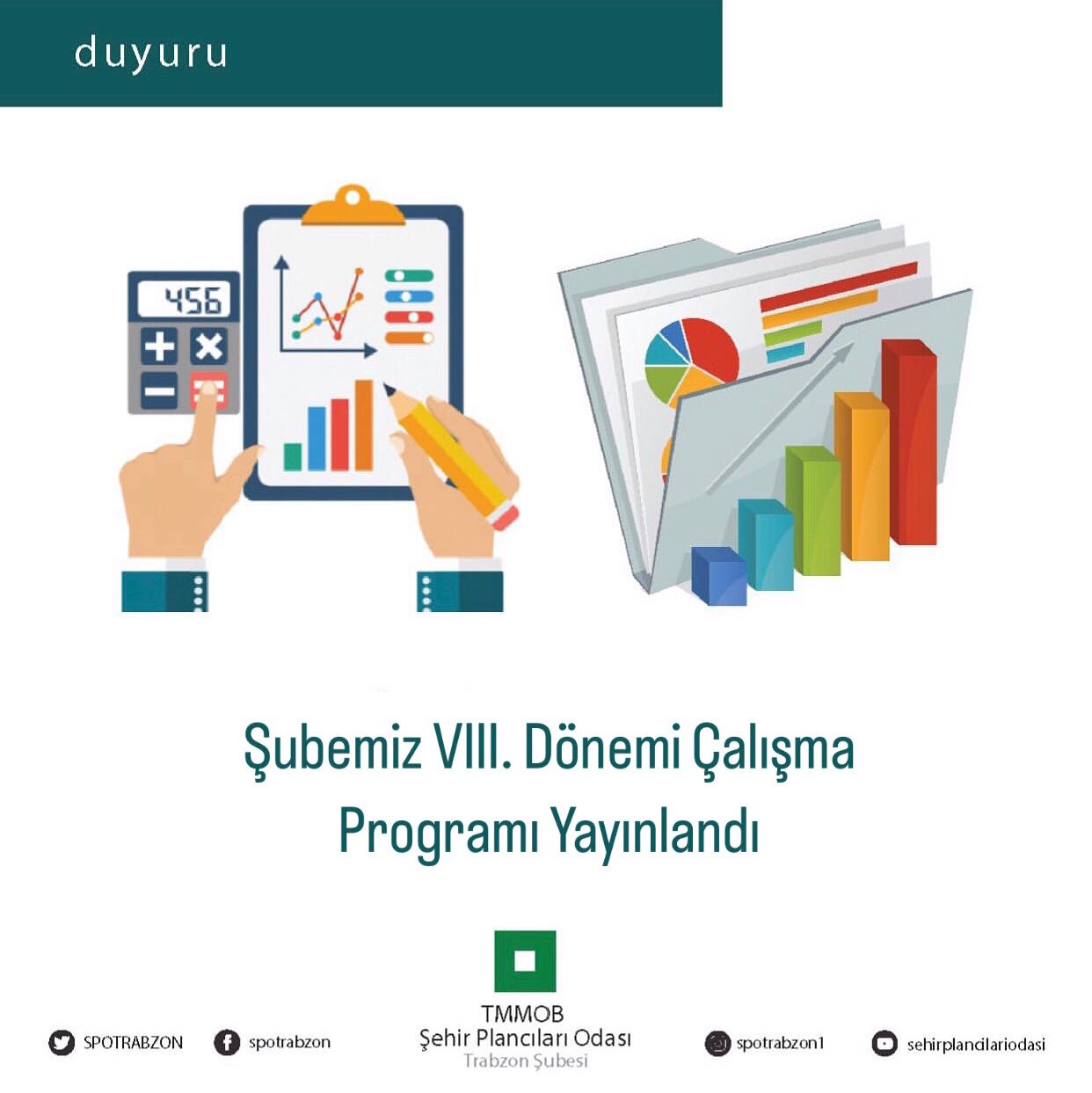 ŞUBEMİZ VIII. DÖNEMİ ÇALIŞMA PROGRAMI YAYINLANMIŞTIR.