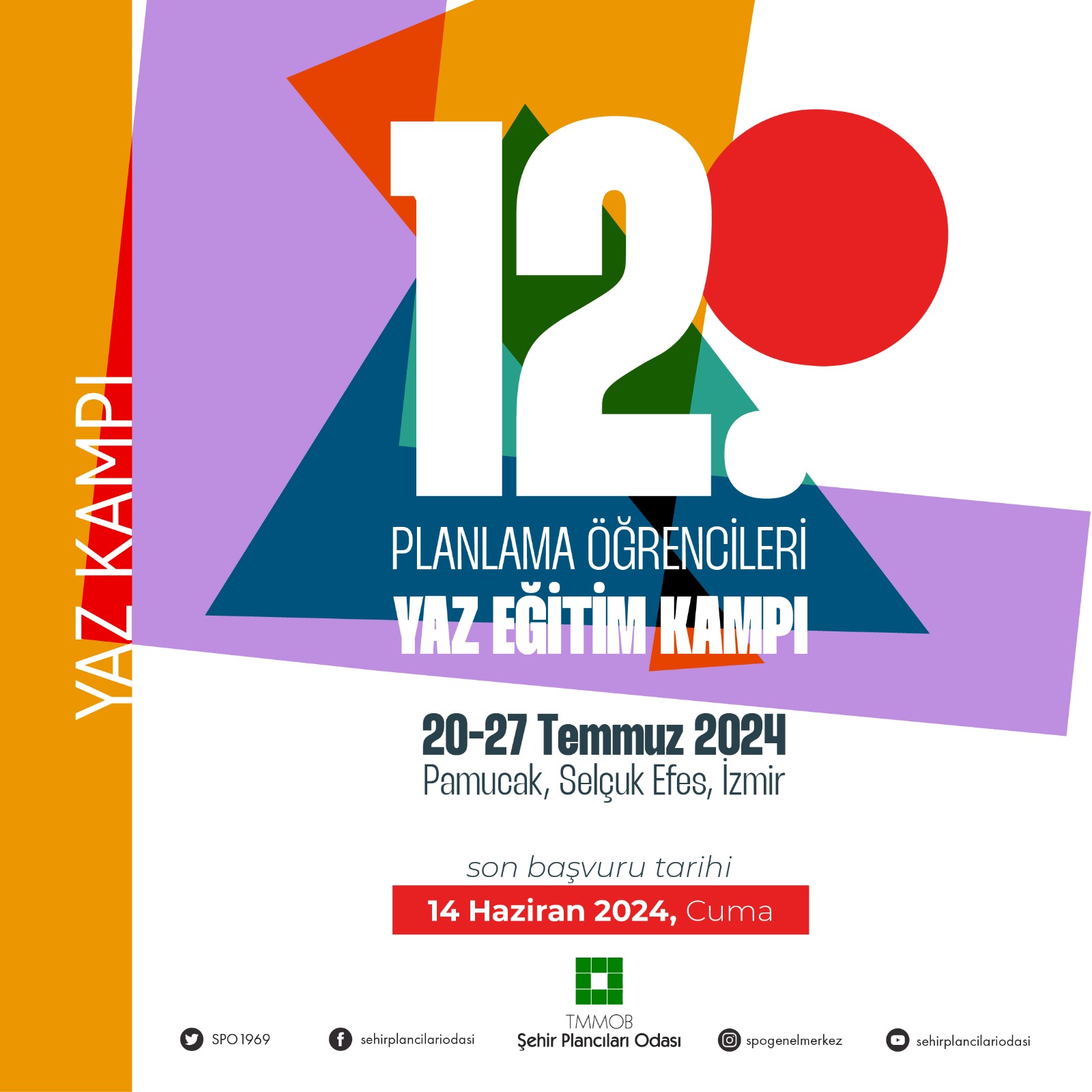 PLANLAMA ÖĞRENCİLERİ 12. YAZ EĞİTİM KAMPI BAŞVURULARI BAŞLADI!