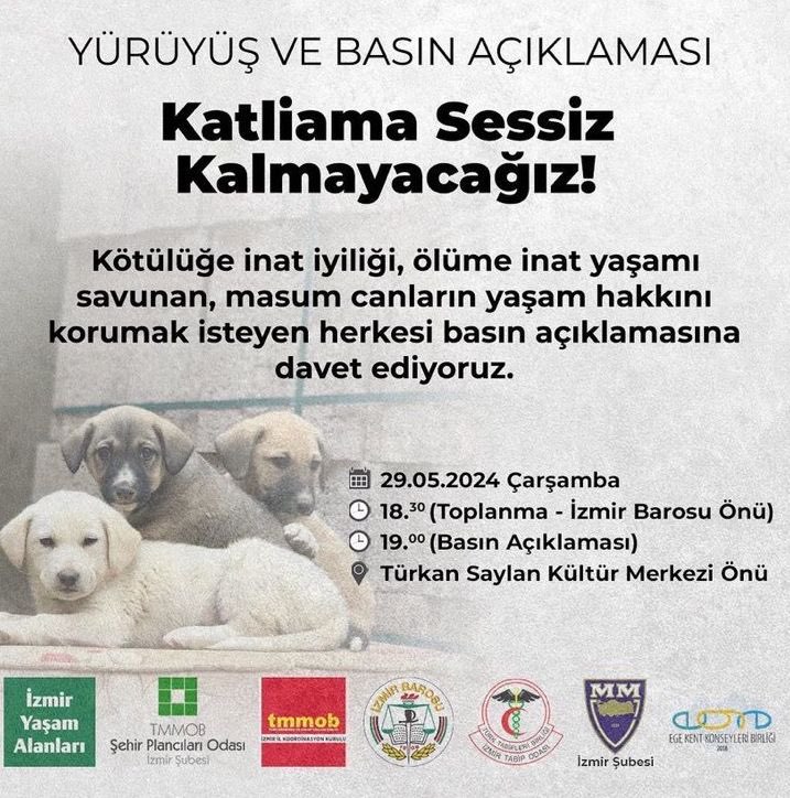 KATLİAMA SESSİZ KALMAYACAĞIZ!