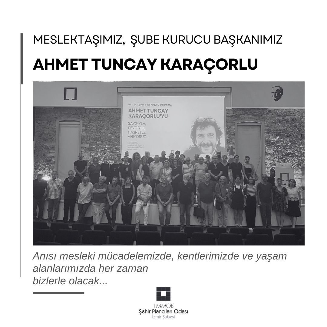 AHMET TUNCAY KARAÇORLU ANMA PROGRAMI