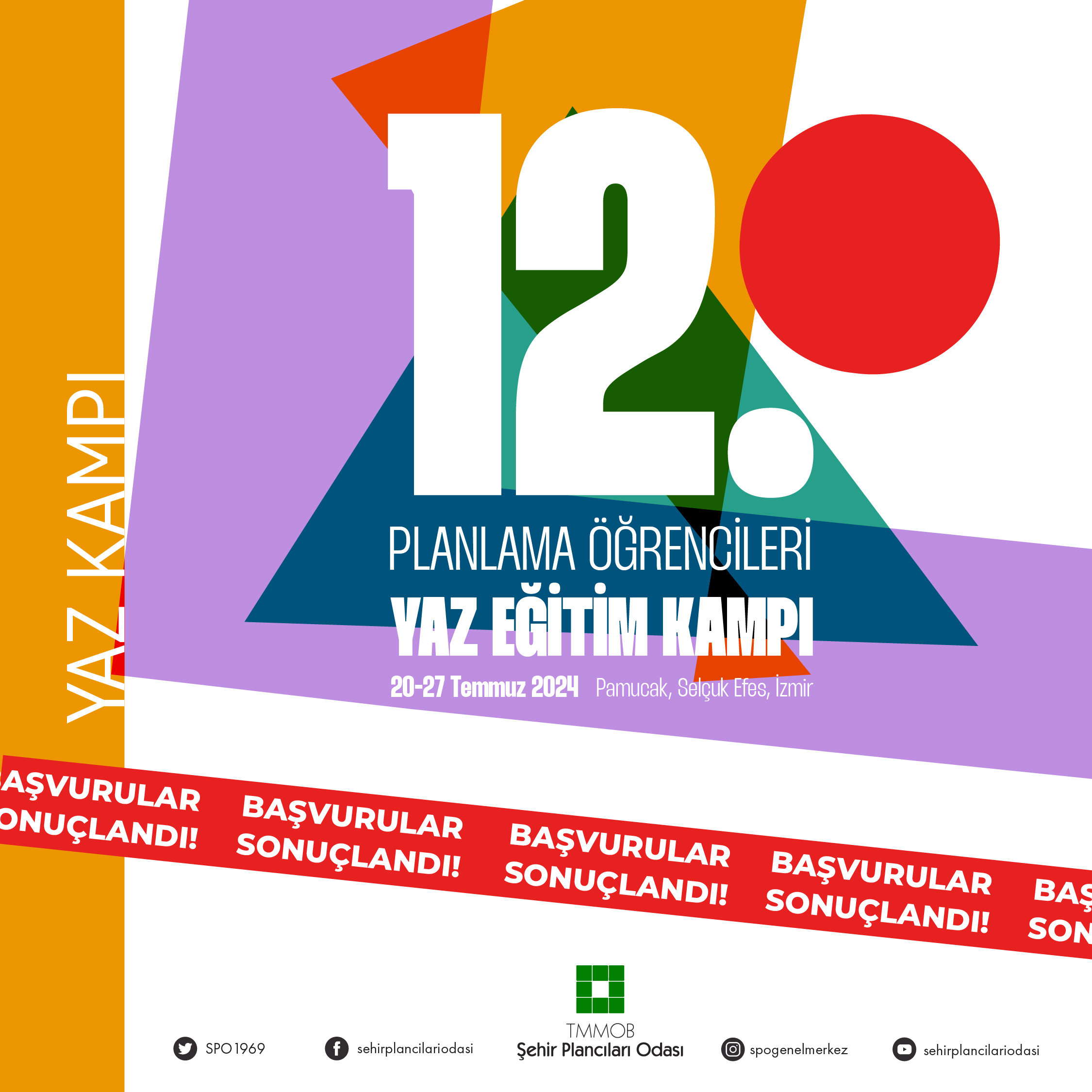 12. YAZ EĞİTİM KAMPI BAŞVURULARI SONUÇLANDI!