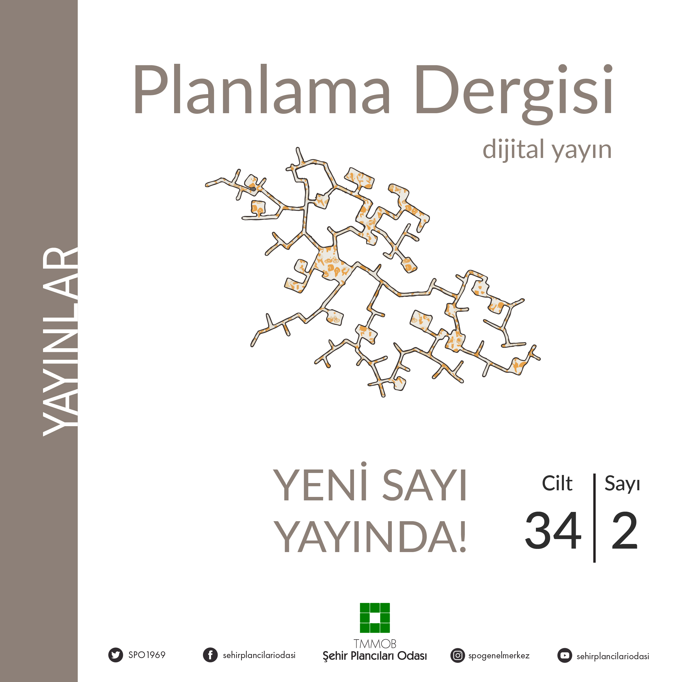 PLANLAMA DERGİSİ YENİ SAYISI YAYINDA! 34|2