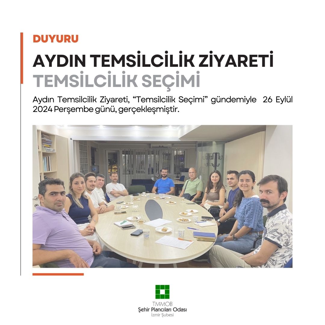 AYDIN İL TEMSİLCİLİĞİ ZİYARETİ GERÇEKLEŞTİ