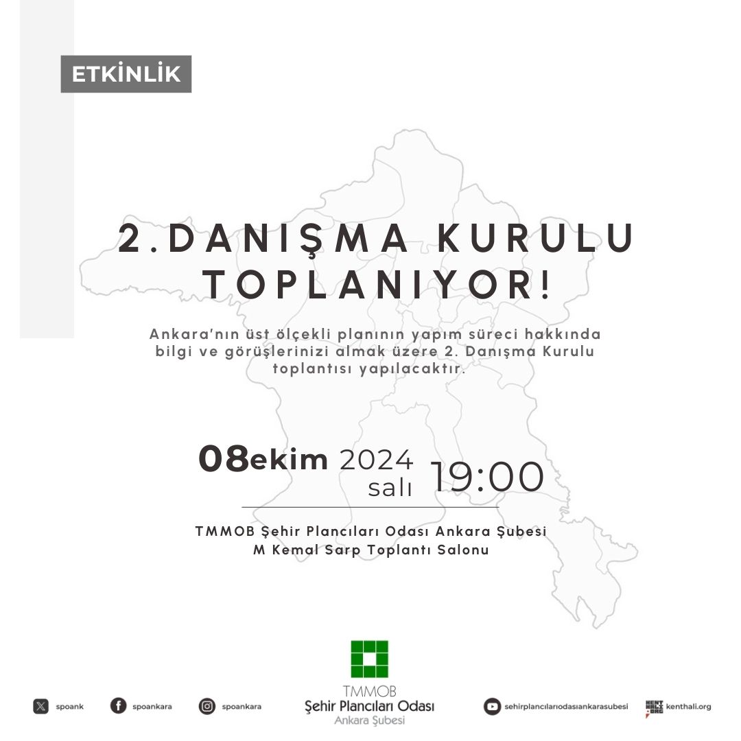 DANIŞMA KURULU TOPLANIYOR!