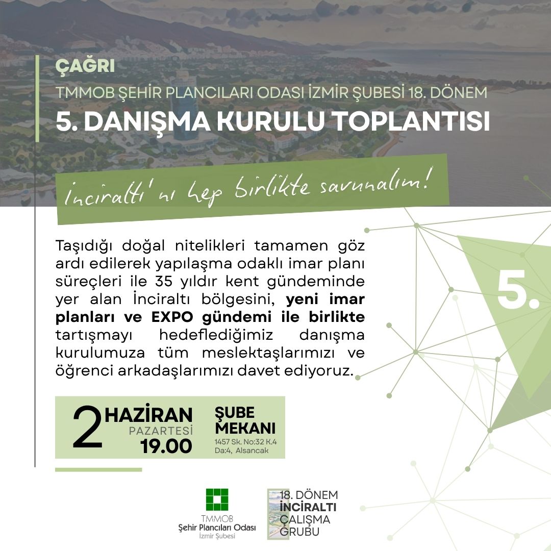 5. DANIŞMA KURULUNA ÇAĞRI