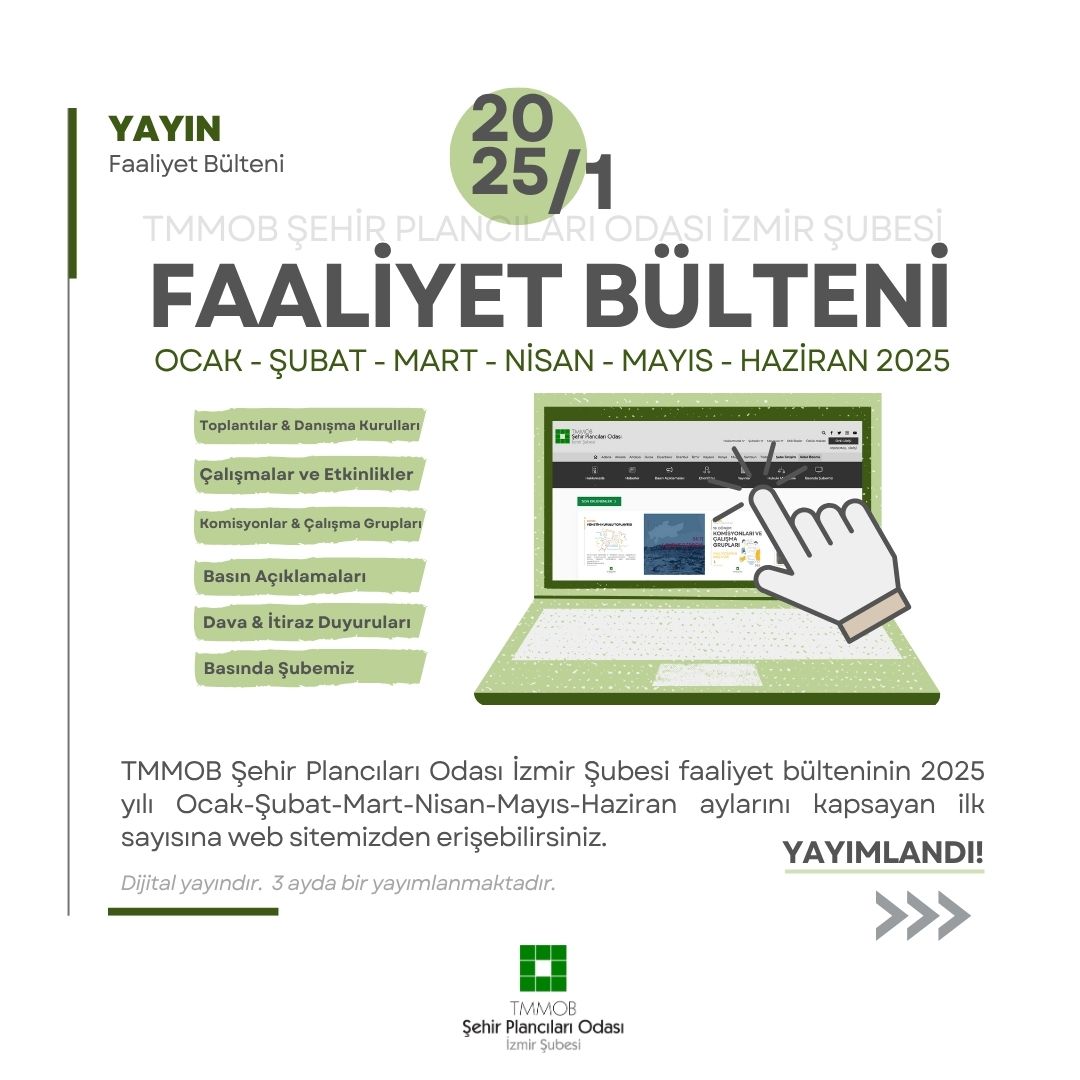 2025 YILI 1. FAALİYET BÜLTENİ YAYIMLANDI!