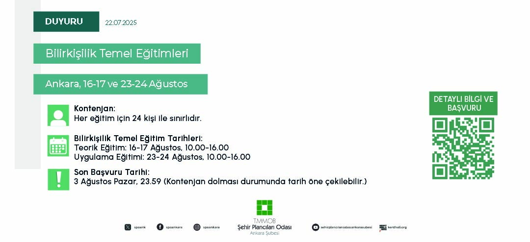 BİLİRKİŞİLİK TEMEL EĞİTİMLERİ, ANKARA 16-17-23-24 AĞUSTOS 2025