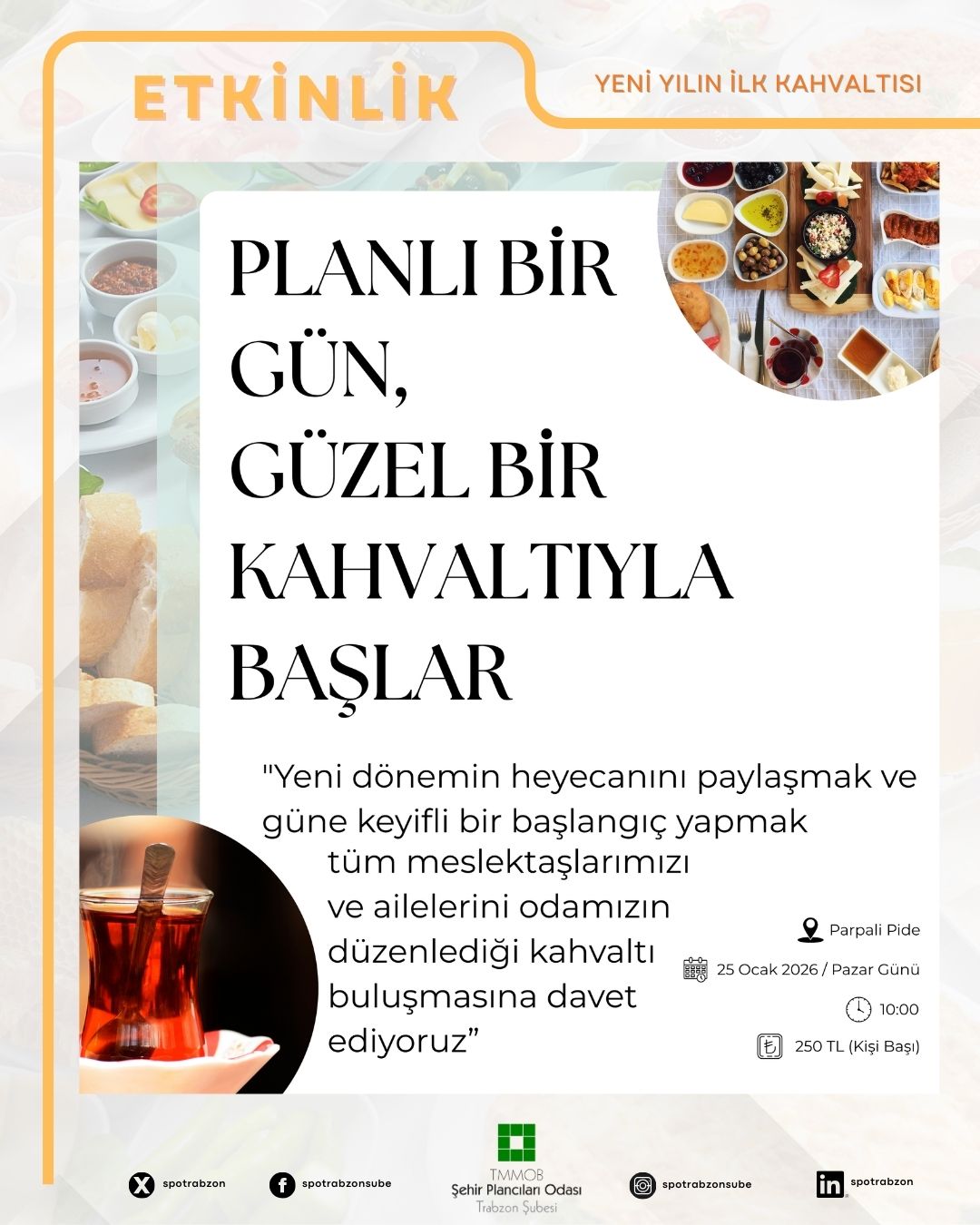 YENİ YILIN İLK KAHVALTISI