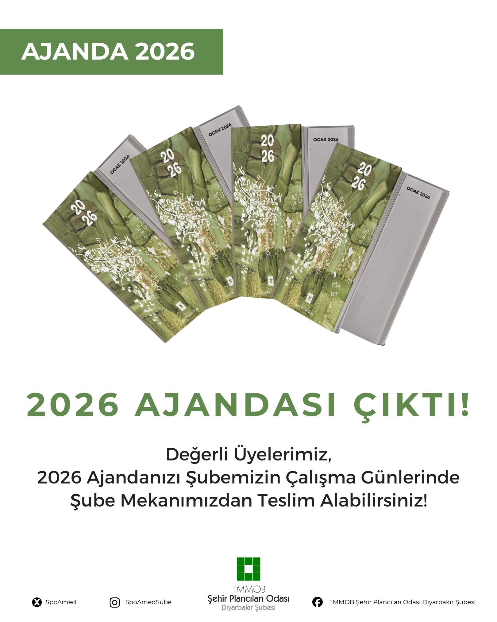 2026 AJANDASI ÇIKTI!