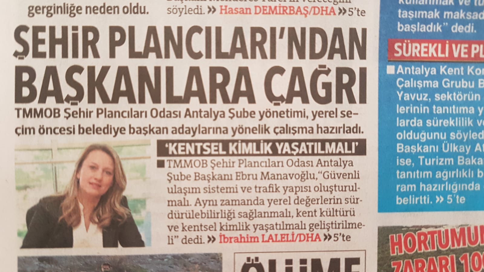 YEREL YÖNETİMLERİN DOĞAL, TARİHİ VE KÜLTÜREL DEĞERLERİMİZİN KORUNMASINDA VE KATILIMCI YEREL DEMOKRASİNİN GELİŞTİRİLMESİNDE ÖNEMLİ SORUMLULUKLARI BULUNMAKTADIR.