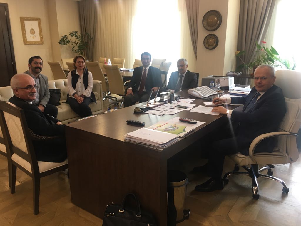 ÇEVRE VE ŞEHİRCİLİK BAKANLIĞI İLE GÖRÜŞME GERÇEKLEŞTİRİLDİ