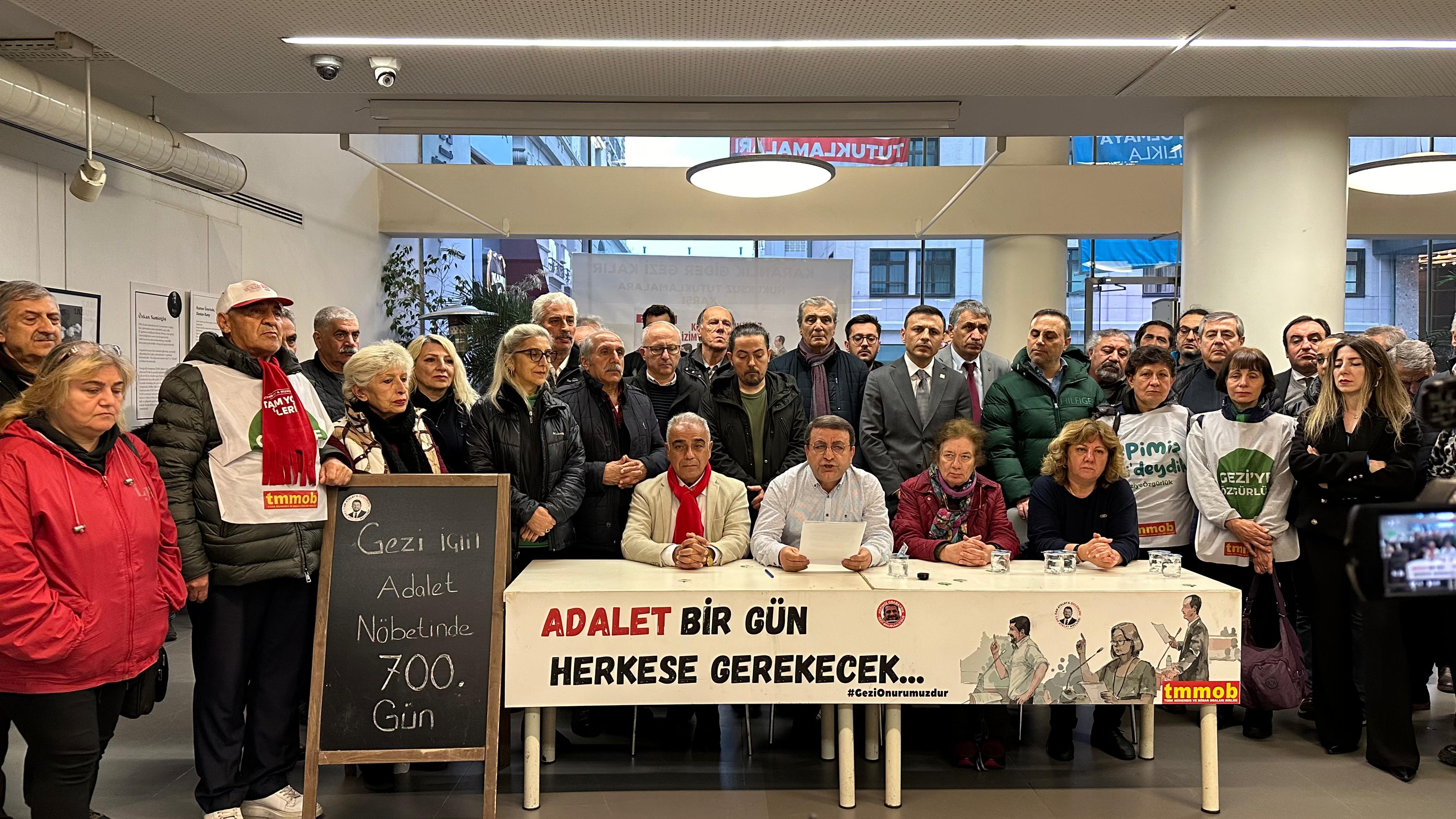 GEZİ'NİN SESİ YÜKSELDİKÇE ADALET YAYILACAK!