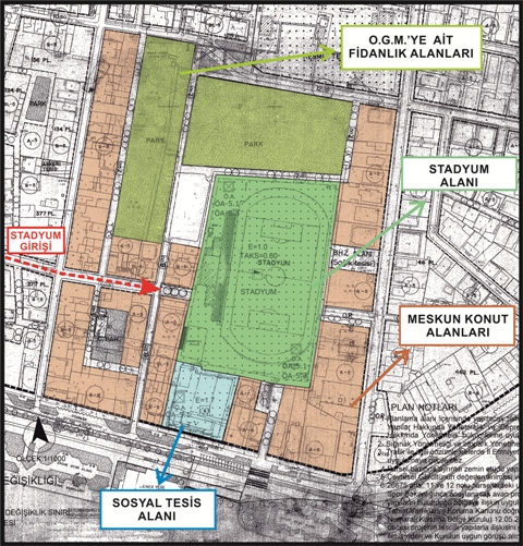 KARŞIYAKA STADI İMAR PLANI HAKKINDA TESPİTLERİMİZ 