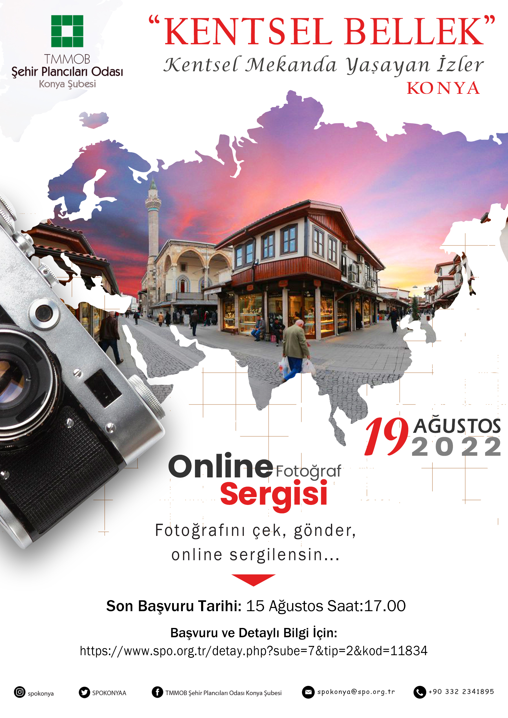 "KENTSEL BELLEK" KENTSEL MEKÂNDA YAŞAYAN İZLER KONYA ONLİNE FOTOĞRAF SERGİSİ