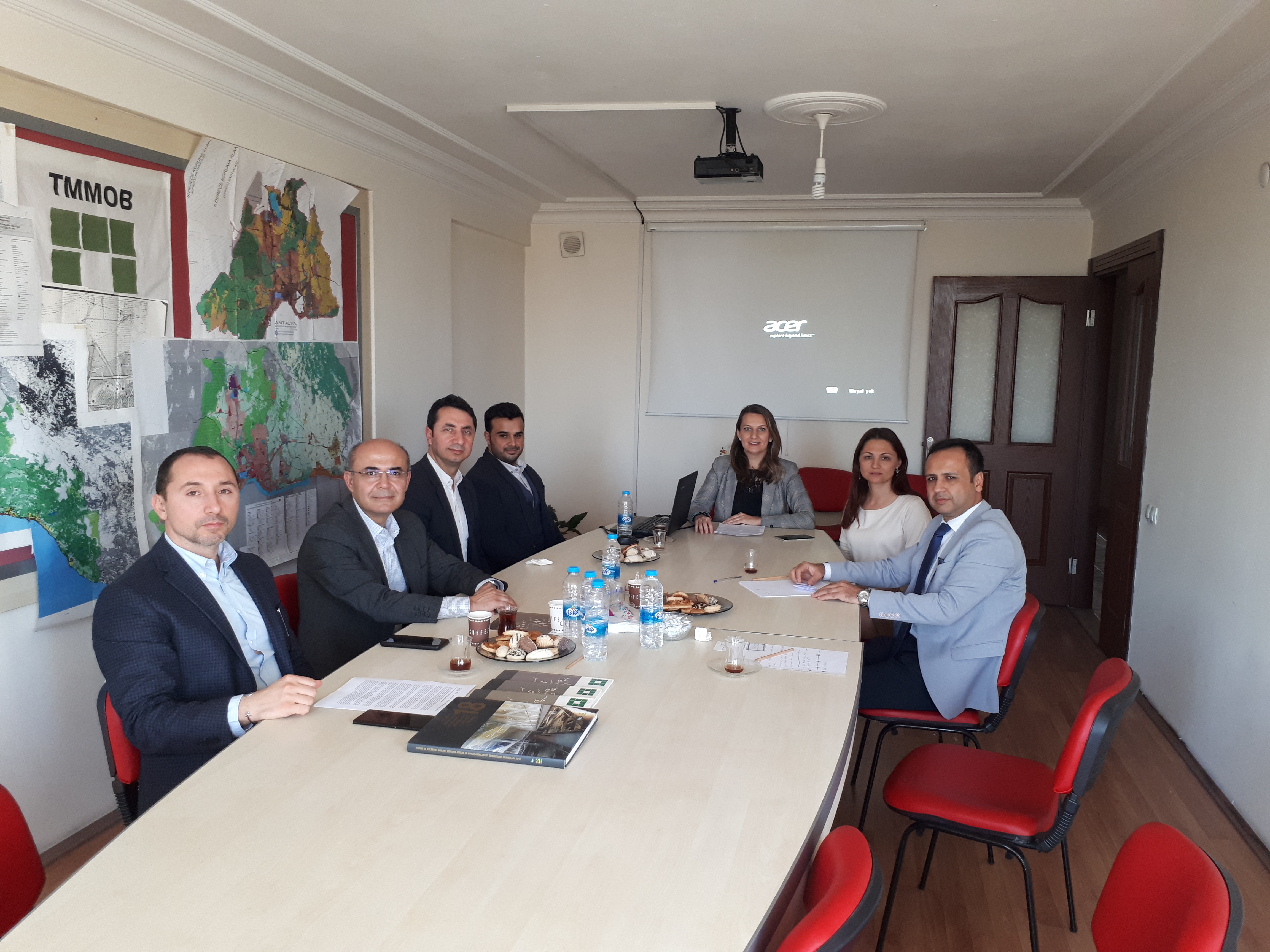 ANSİAD İNŞAAT SEKTÖRÜ ŞUBEMİZİ ZİYARET ETTİLER