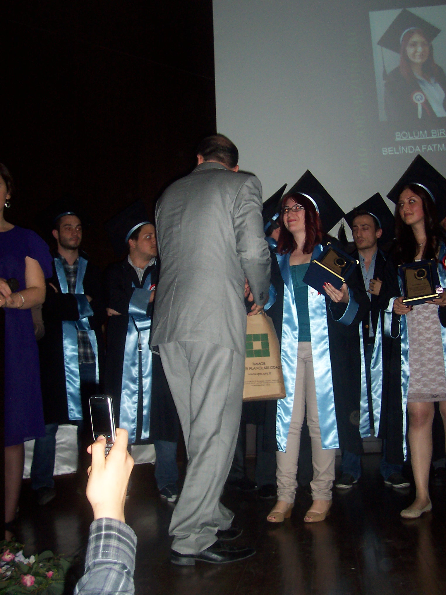 KTÜ ŞEHİR VE BÖLGE PLANLAMA BÖLÜMÜ MEZUNİYET TÖRENİNE KATILDIK