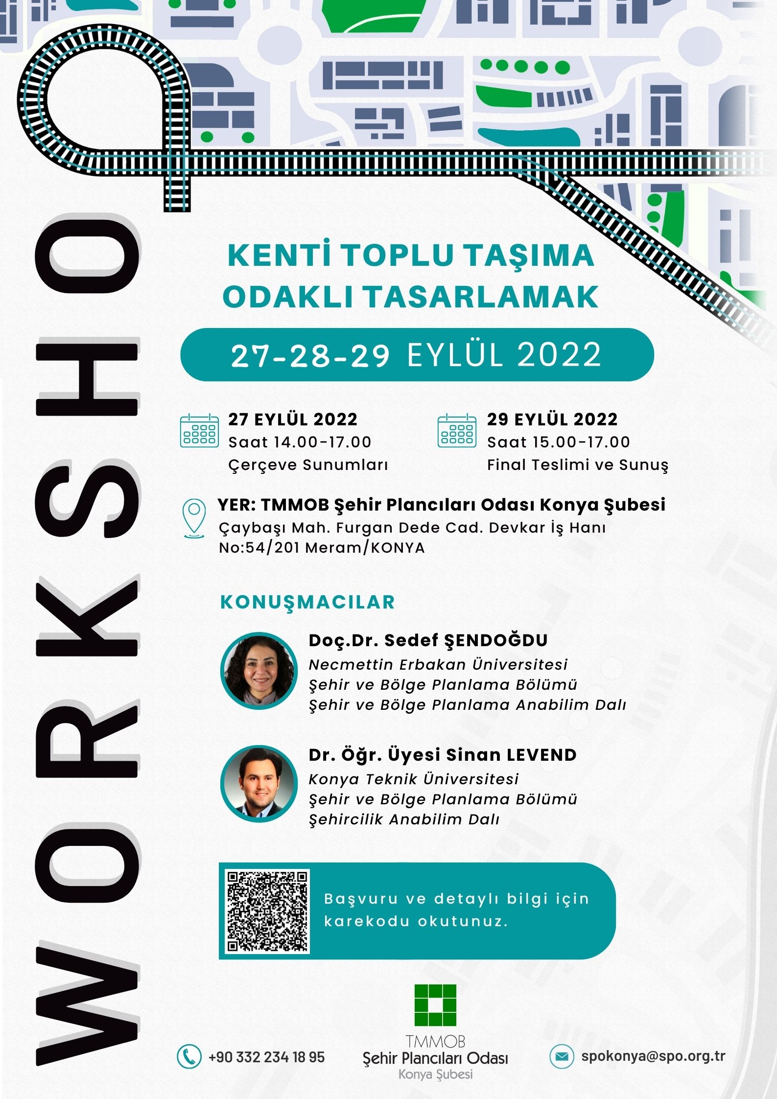 WORKSHOP - KENTİ TOPLU TAŞIMA ODAKLI TASARLAMAK